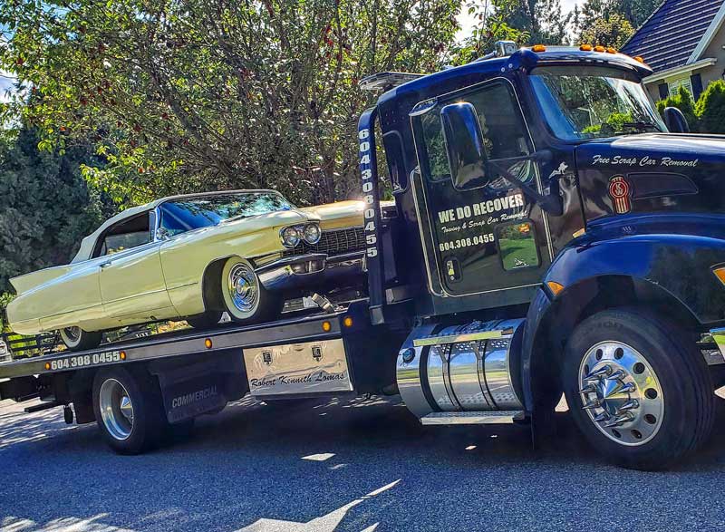 Towing service in available in Lower mainland